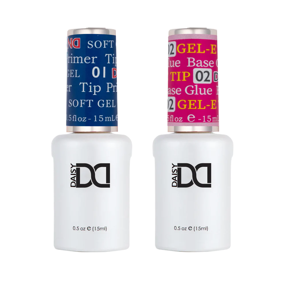 Soft Gel Tips Primer + Adhesive Combo