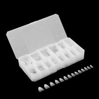 Ombré Gel-X® Natural Almond Short Tip Box of Tips - (210pcs) APRES
