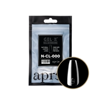Gel-X® Natural Coffin Long Refill Bag-000 APRES