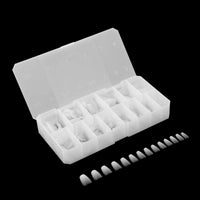 Ombré Gel-X® Natural Coffin Short Tip Box of Tips - (210pcs) APRES